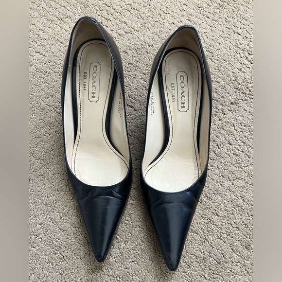 Black Coach A3449 Alison Kid Leather - Picture 2 of 9